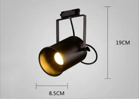 E27 LED Metal Track Light