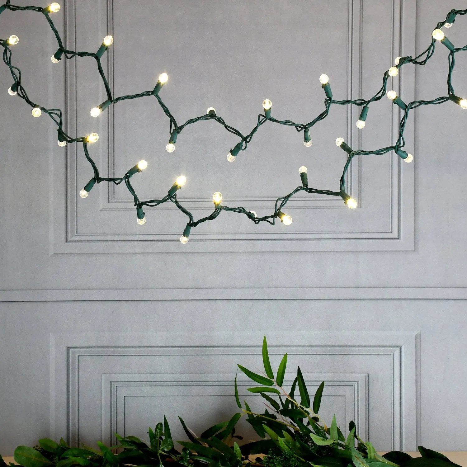 Electric String Lights with Globes