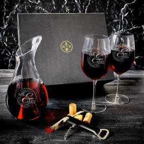 Engraved 5 pc Luxury Wine Gifts