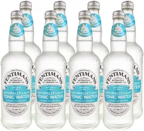 Fentimans Naturally Light Tonic Water (500ml) - Pack of 8 bottle