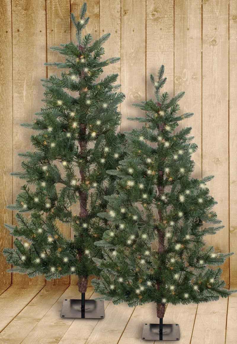 Flat Christmas Trees