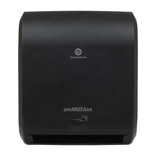 Georgia-Pacific enMotion® 10" Automated Touchless Roll Paper Towel Dispenser (#59462A) - Black