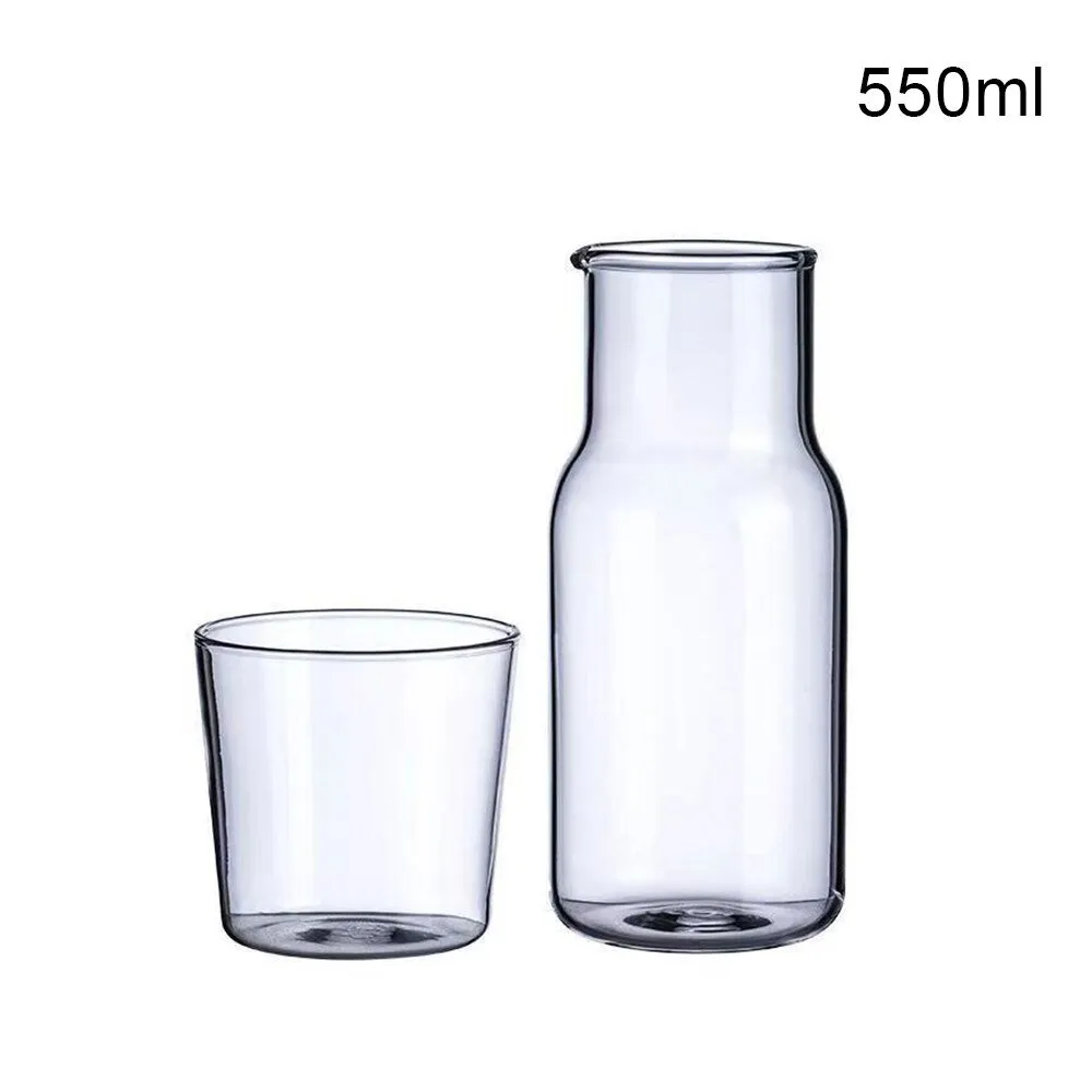 Glass Kettle Water Carafe Set