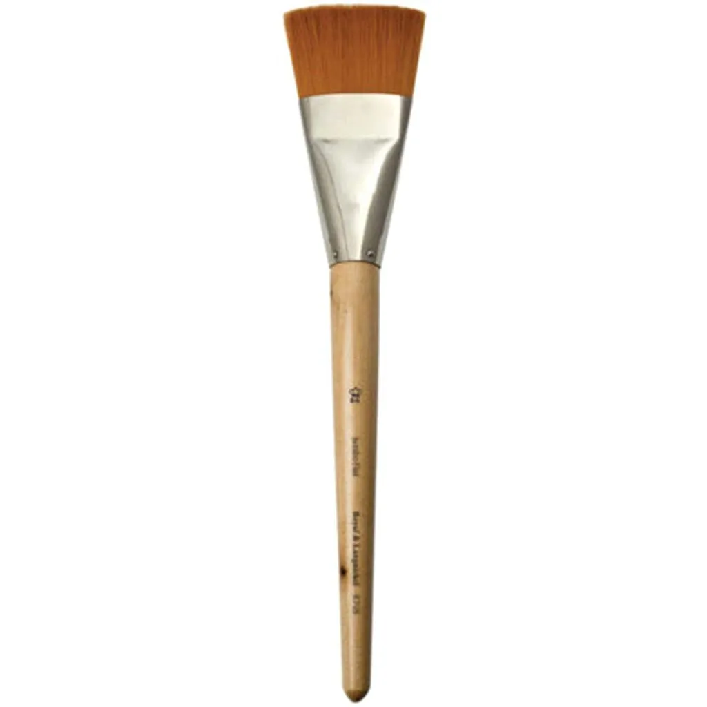 Gold Taklon Jumbo Flat Paint Brush #50