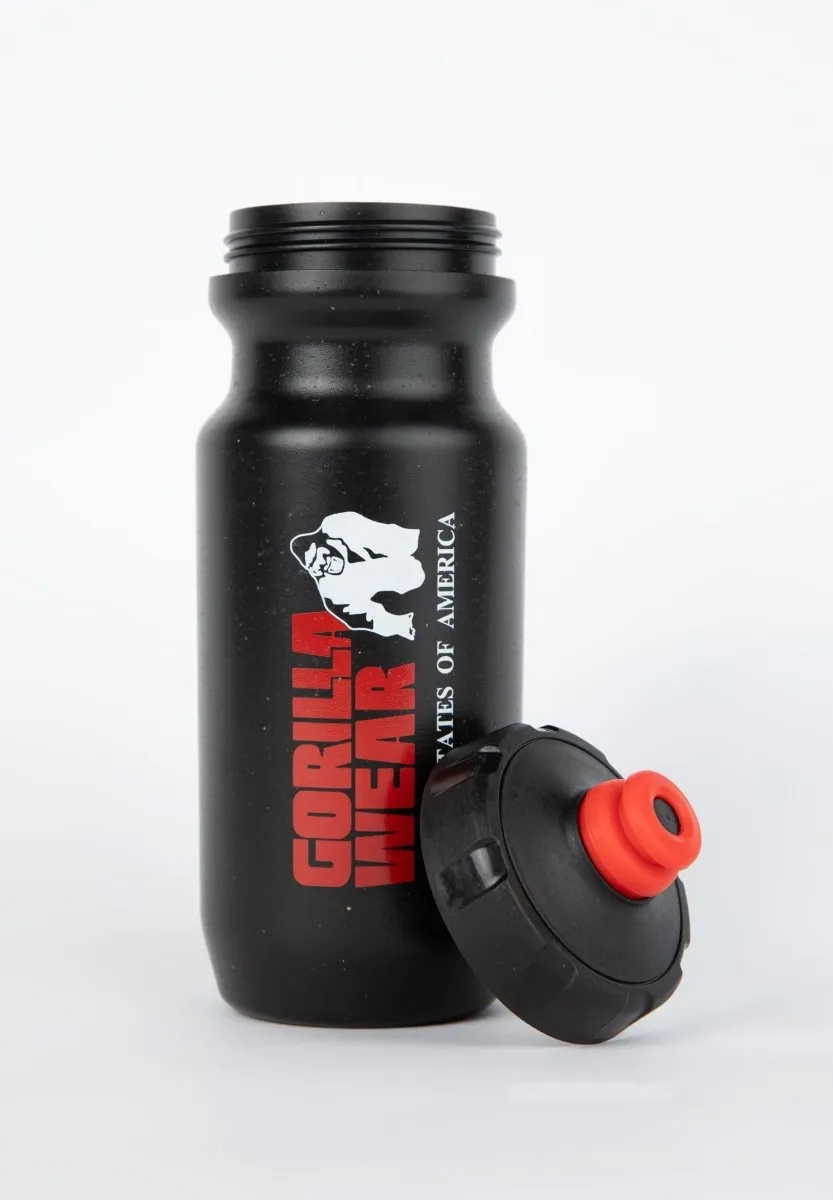 Gorilla Wear Sustainable Grip Bottle 500ml - Black