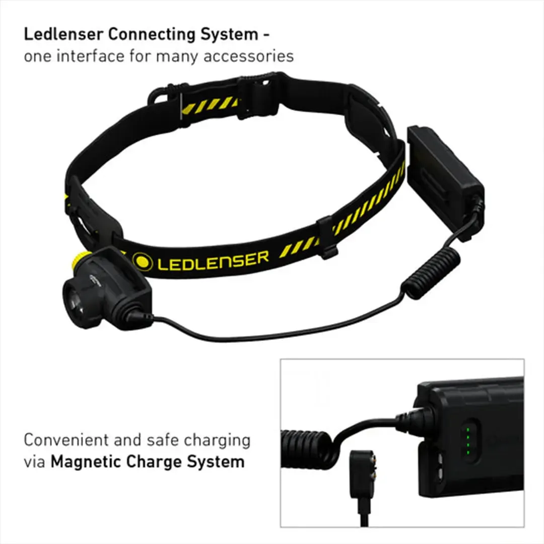 H5R Work Rechargeable Head Torch by LED Lenser