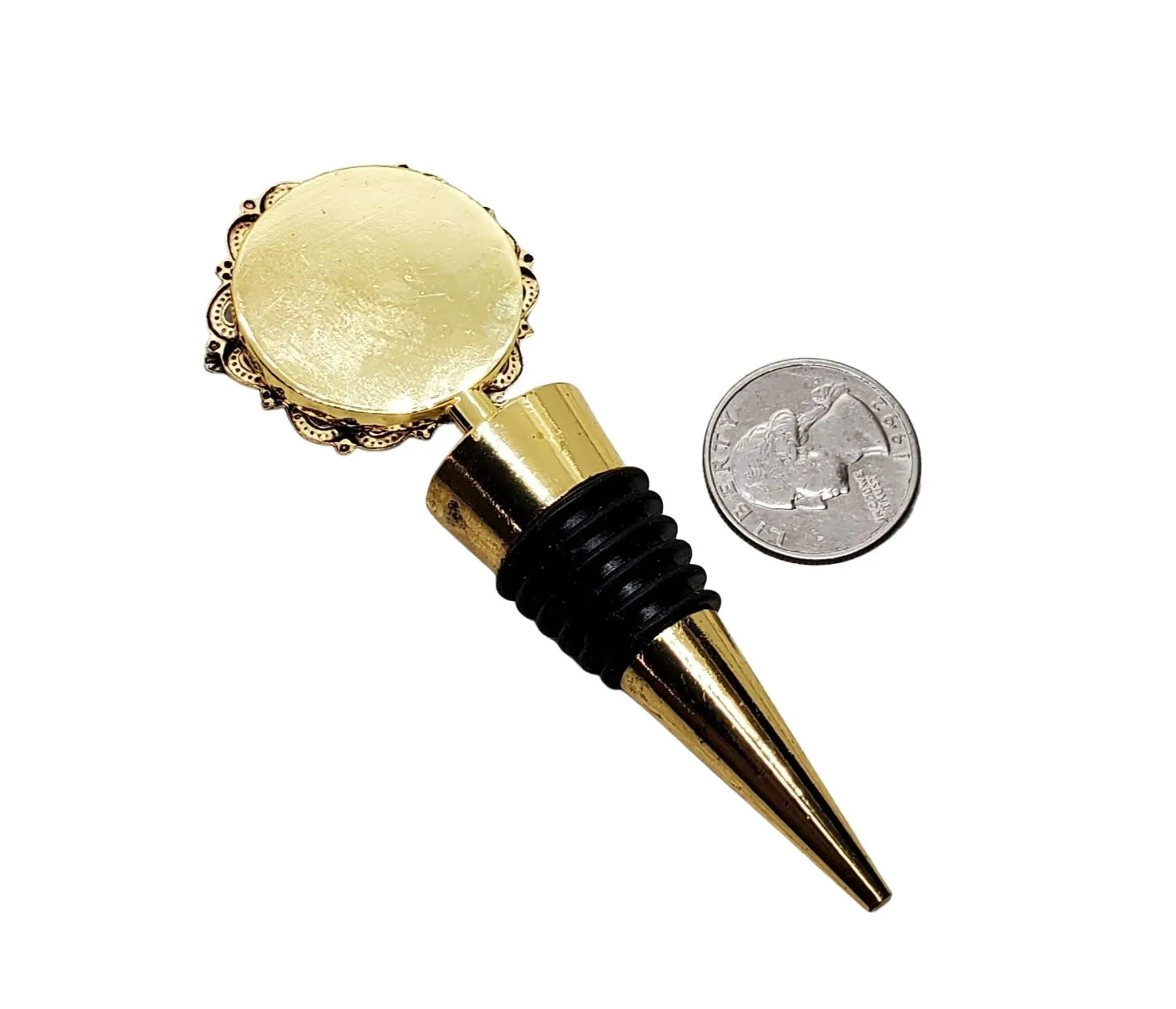 Handmade Golden Bee Wine Bottle Stopper