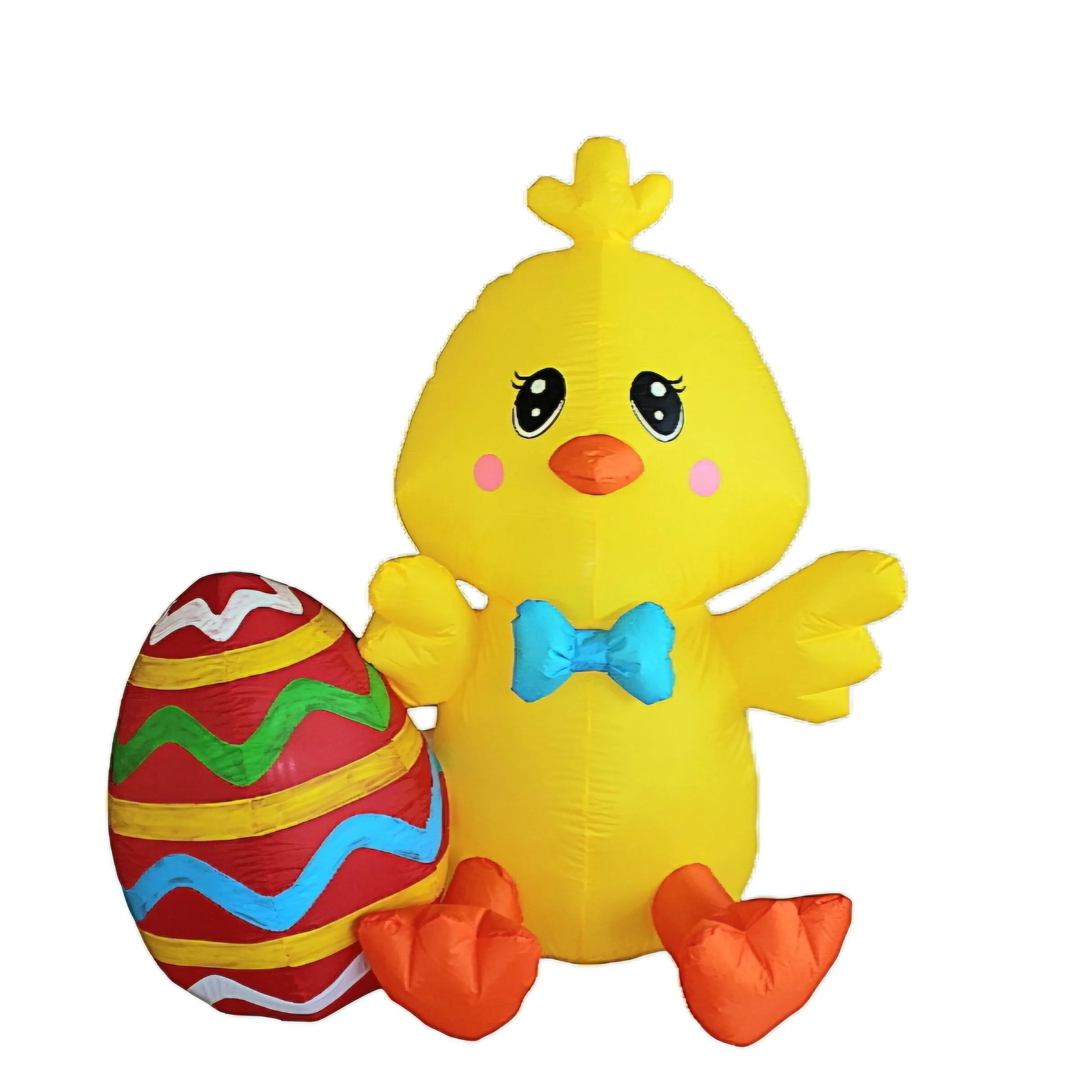 Happy Easter Chick - 4FT Tall Illuminated Inflatable