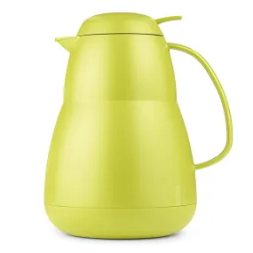 Helios Zeo Insulated Server, Glass Liner, Matte Finish, Lime Green, 34 Ounce…