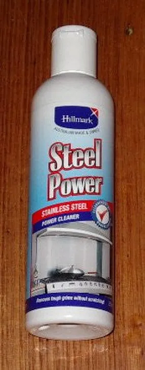 Hillmark SteelPower Stainless Steel Cleaner - Part # CL029