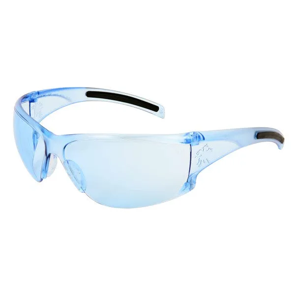 HK113 MCR Safety HK1 Series Safety Glasses, Light Blue Lens