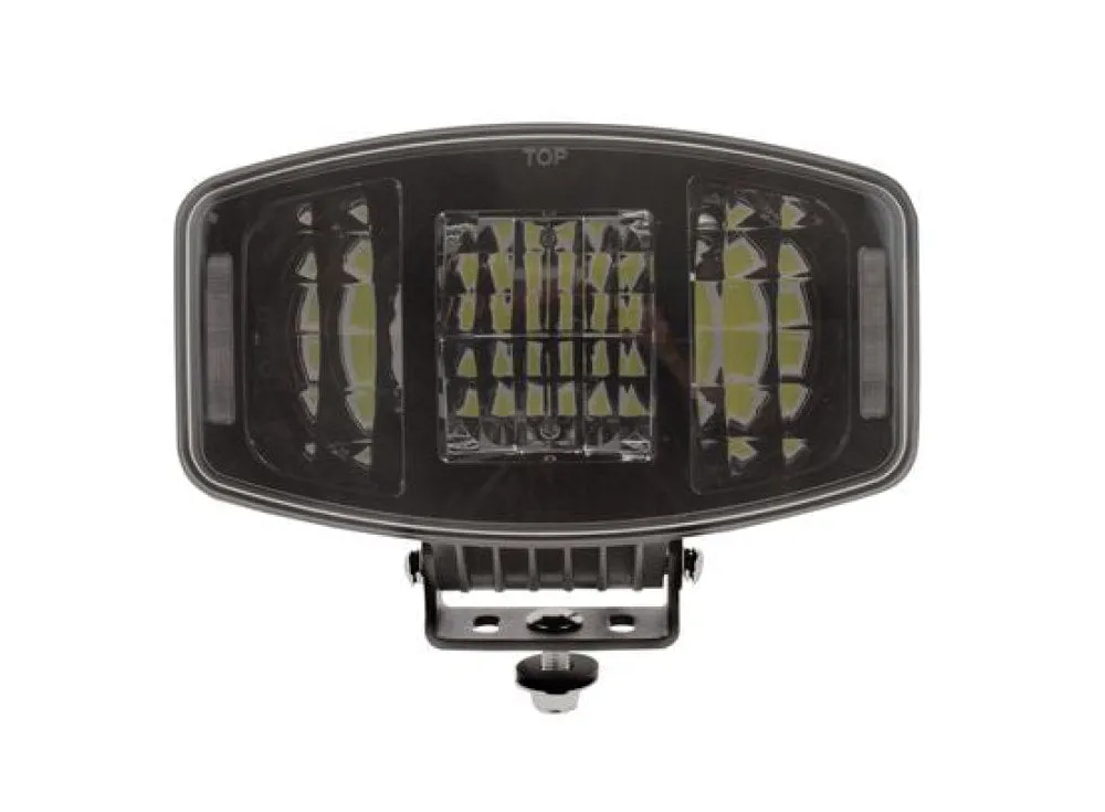 Hulk 9.7" Slimline Rectangle LED Driving Light with Front Indicator and Position Lamp