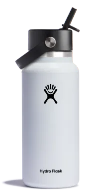 Hydro Flask 32 oz Wide Mouth with Flex Straw Cap