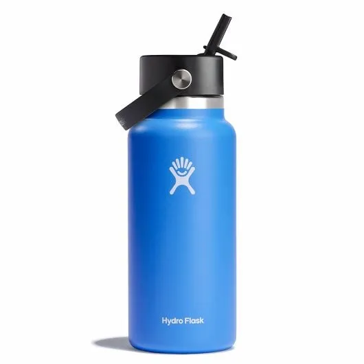 Hydro Flask 32 oz Wide Mouth with Flex Straw Cap