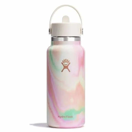 Hydro Flask 32 oz Wide Mouth with Flex Straw Cap