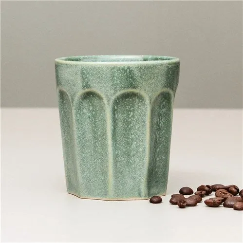 Indigo Love Ritual Latte Cup - Jade