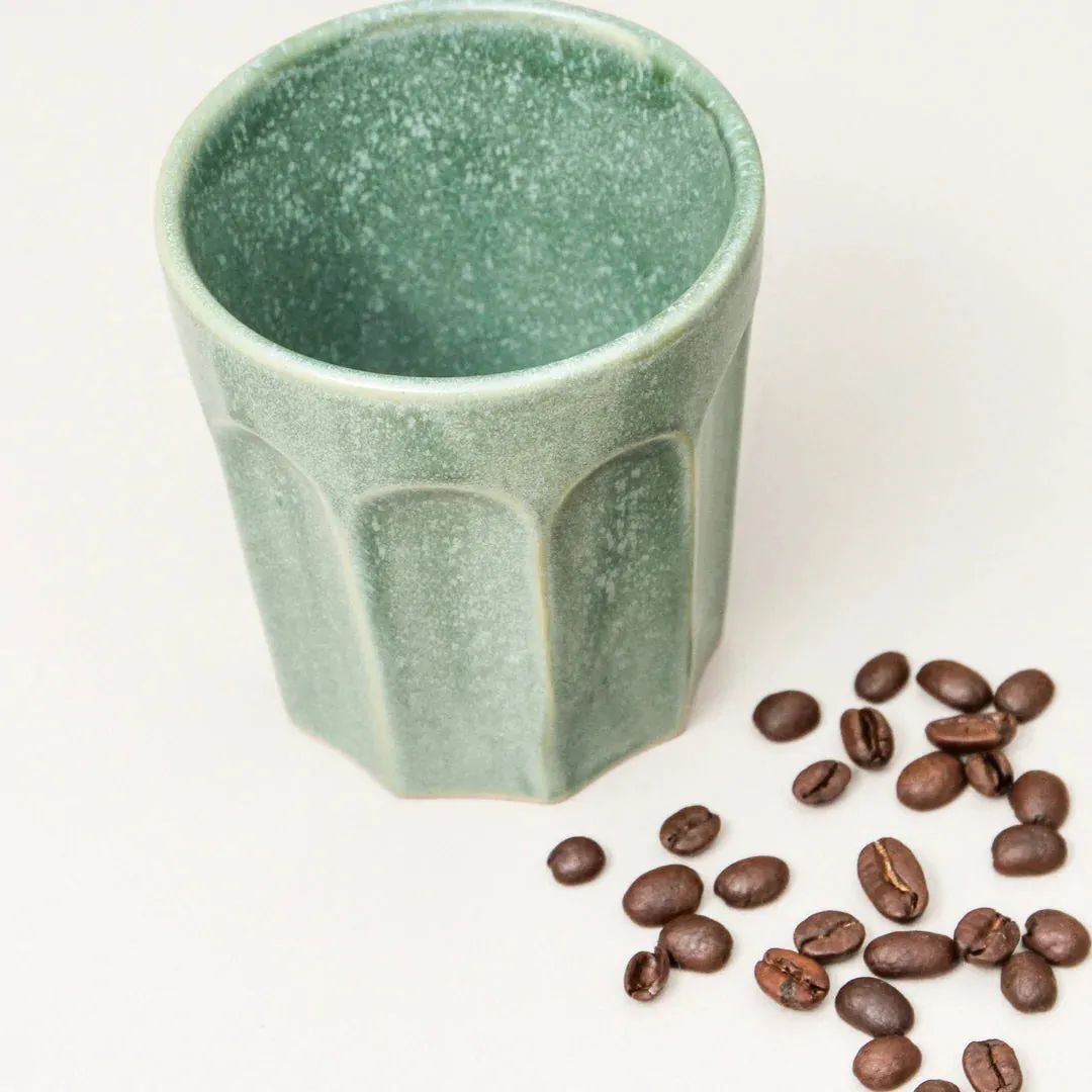 Indigo Love Ritual Latte Cup - Jade