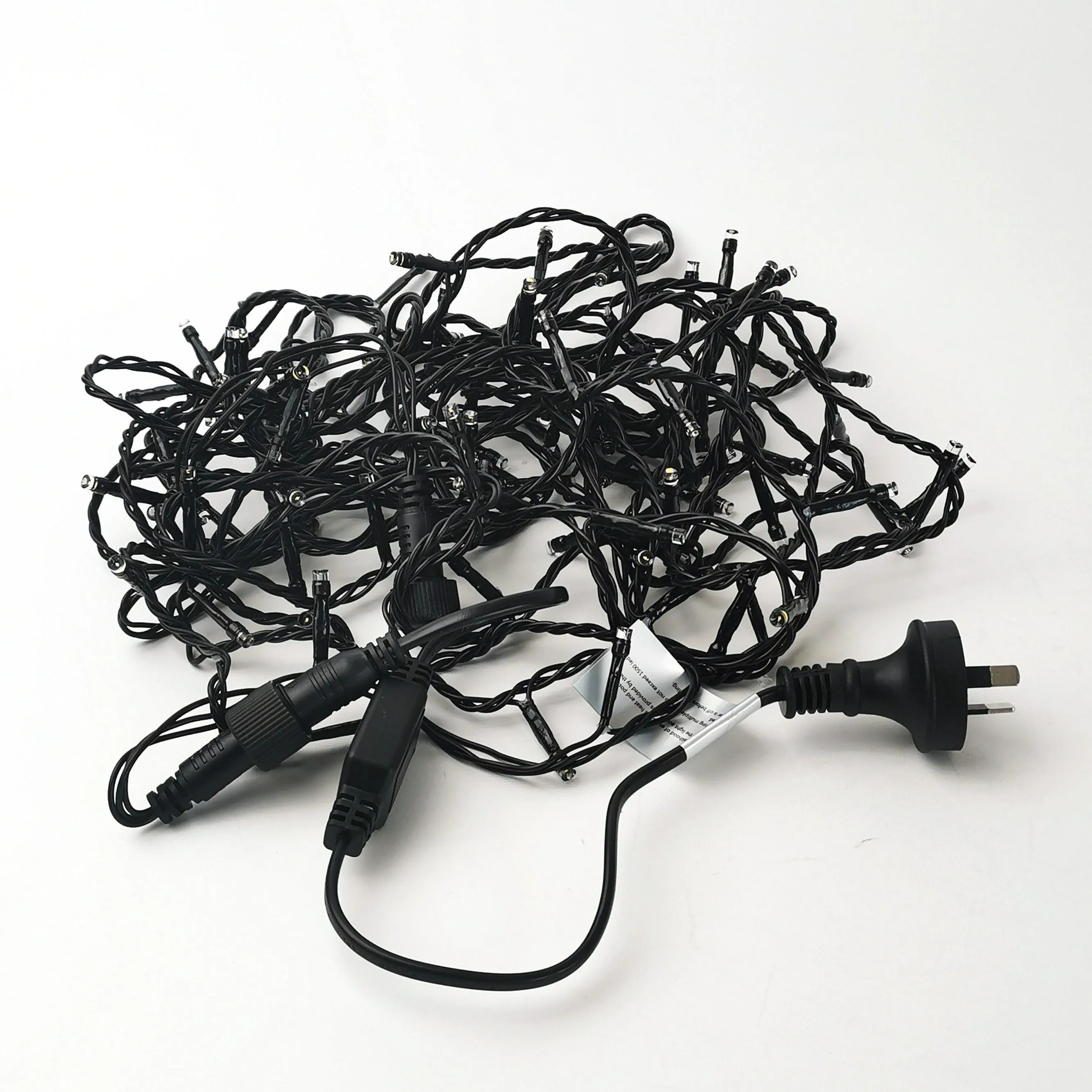 Indoor Fairy Lights | 10m Black PVC Cable | Connectable | Essential Series