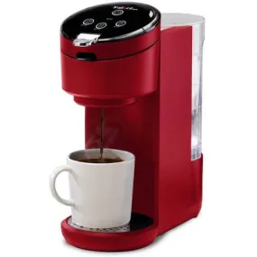 Instant Solo Single-Serve Coffee Maker, Ground Coffee and Pod Coffee Maker, Includes Reusable Coffee Pod - Maroon