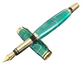 Jr Gent Fountain Pen Kit (upgraded version) - Gold