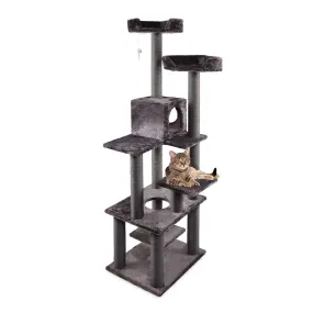 Kazoo Condo Multi Platform Cat Scratch Furniture Ash