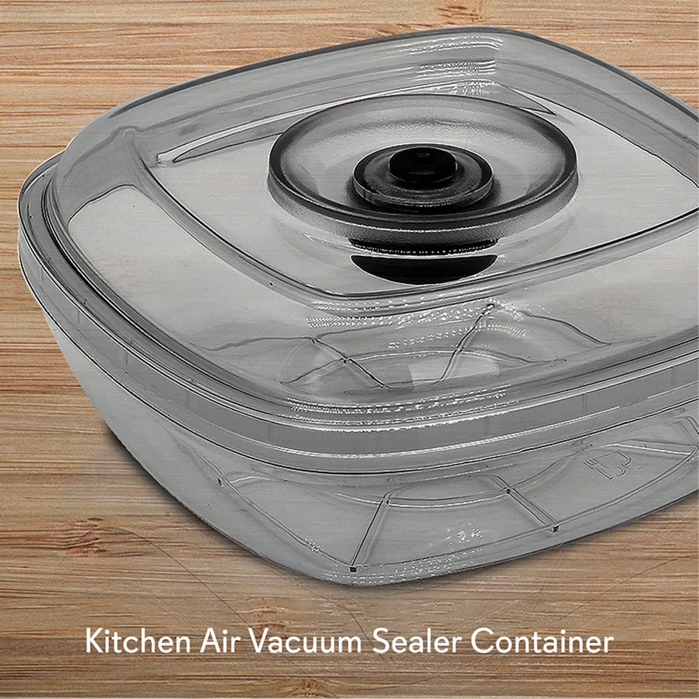 Kitchen Air Vacuum Sealer Container - Air Sealing Food Canister Accessory (2  Liter)