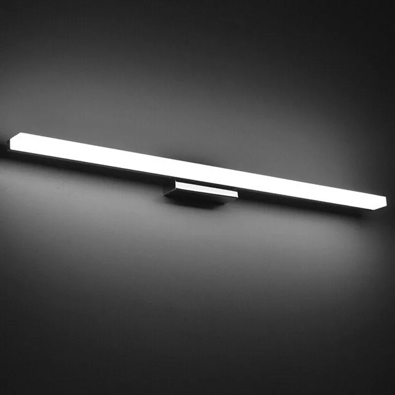 Led Wall Lights Bathroom Vanity Light AC85 - 265V Indoor Modern Wall Sconces Black LED Mirror Wall Lamps Fixtures White