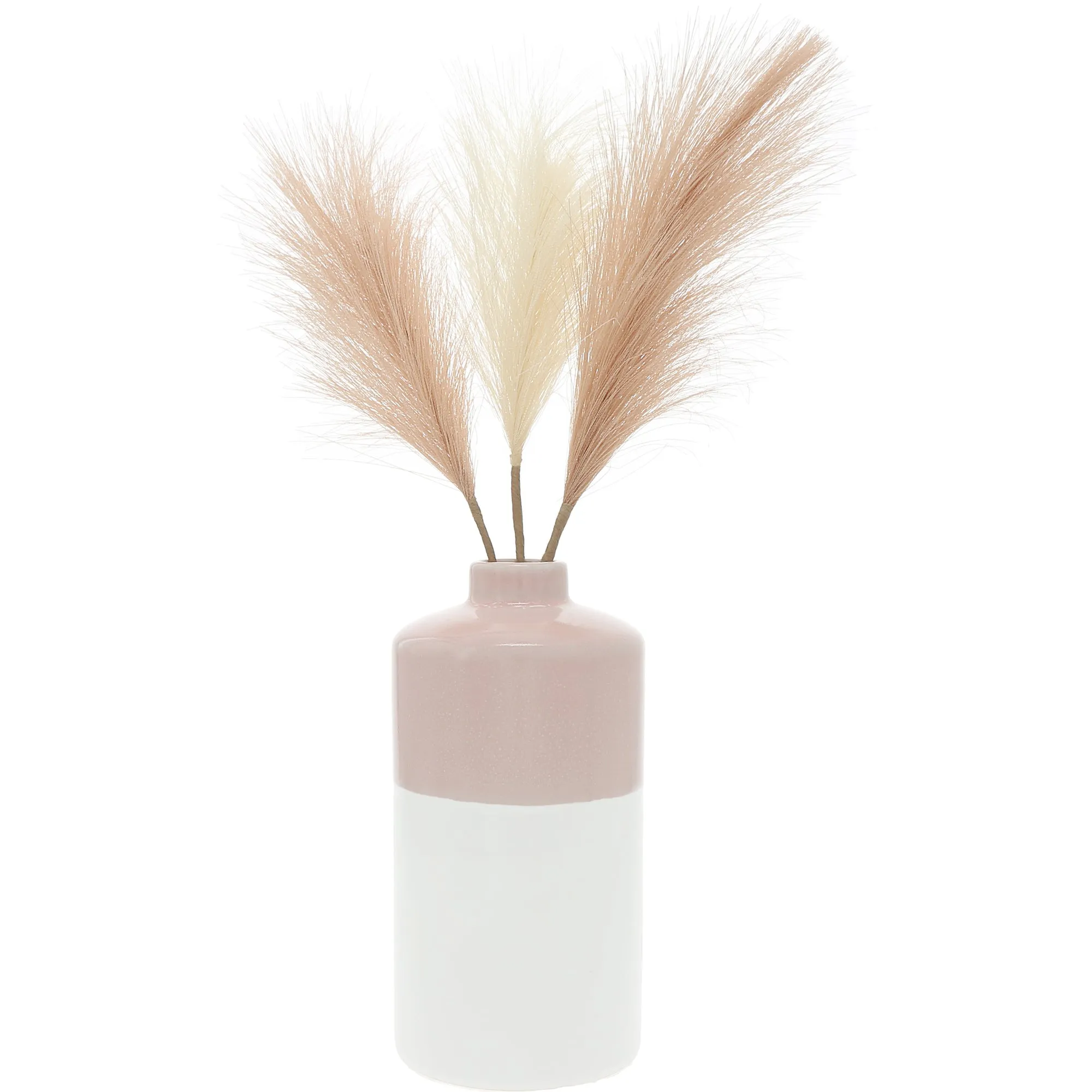 Love You 6" Vase with Pampas Grass