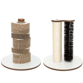 Lulu’s World Lu-Scratching Tower & Center Cat Post Bundle