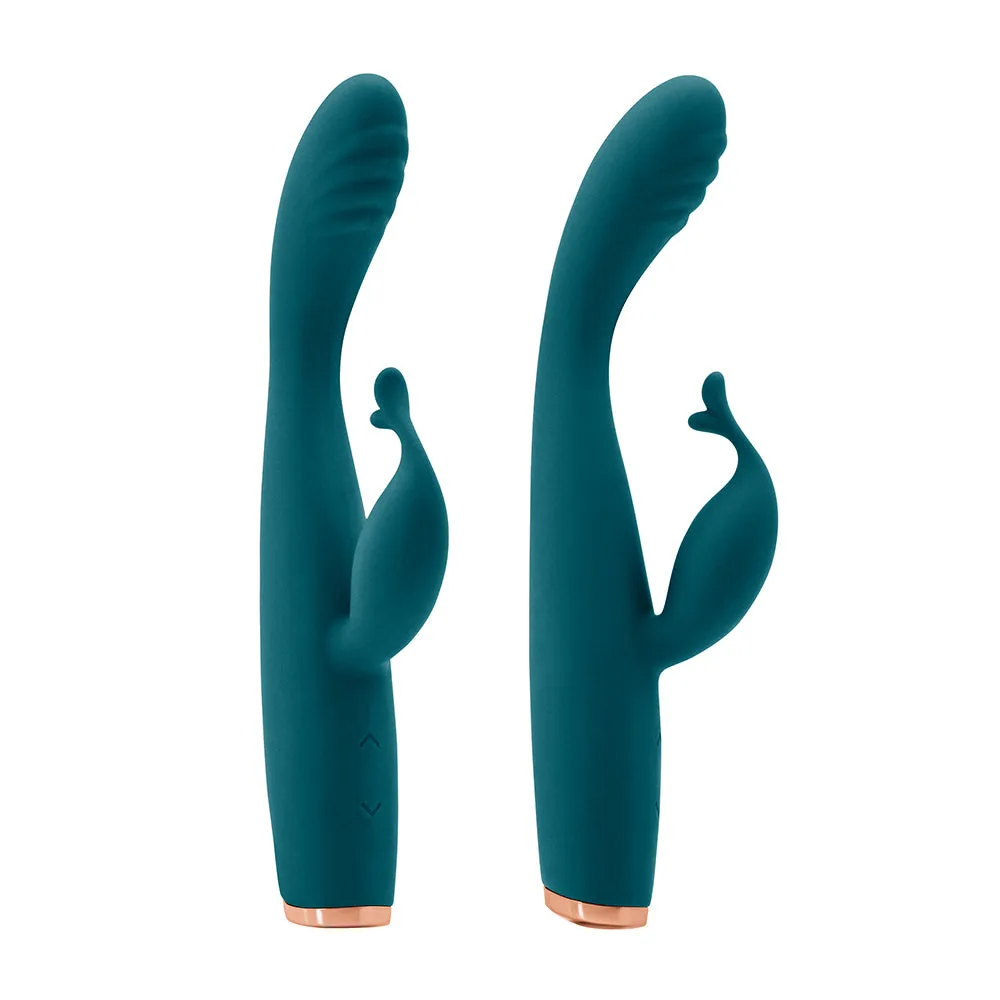 Luxe Skye Rechargeable Slim Rabbit Vibe Green