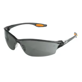 LW212 MCR Safety Law LW2 Series Safety Glasses, Gray Lens, Nylon Smoke Temple