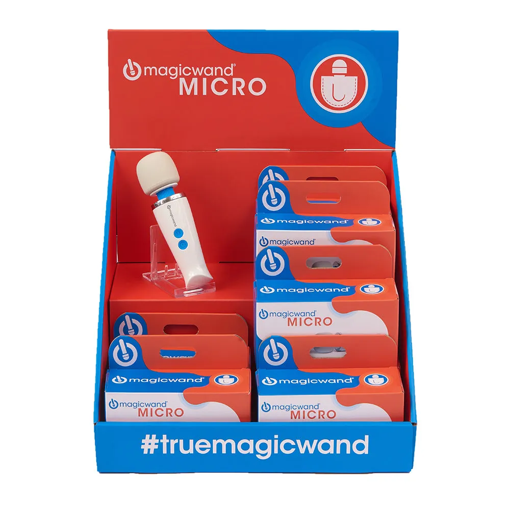 Magic Wand Micro 12-Piece Filled Display Kit