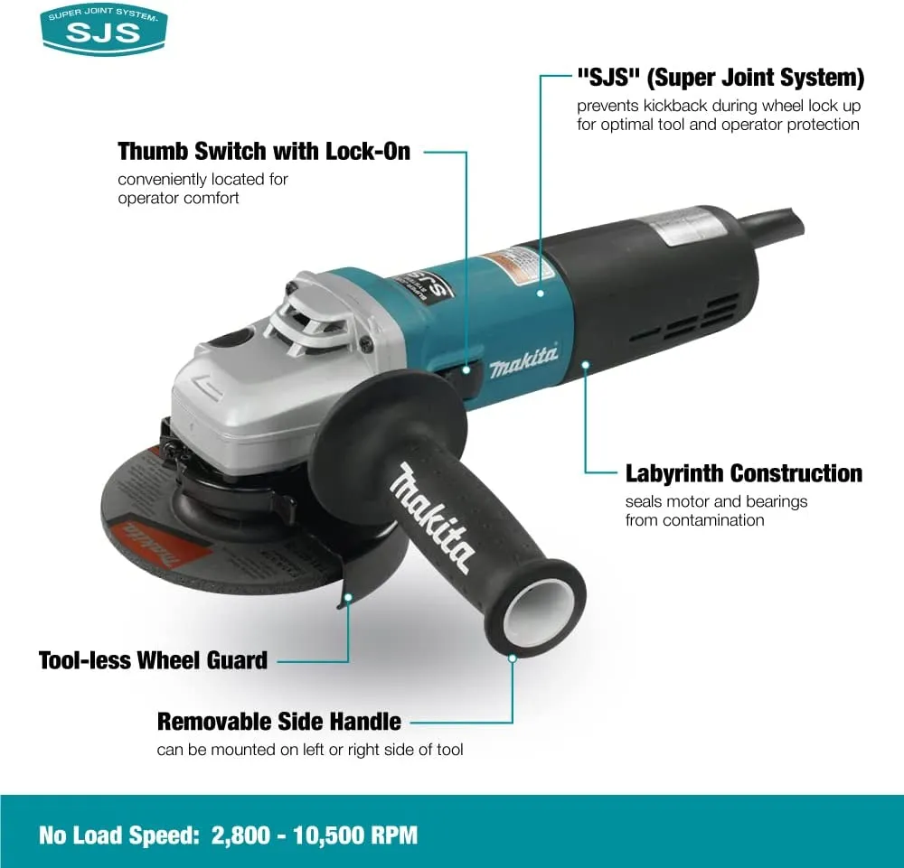 Makita Angle Grinder 5"