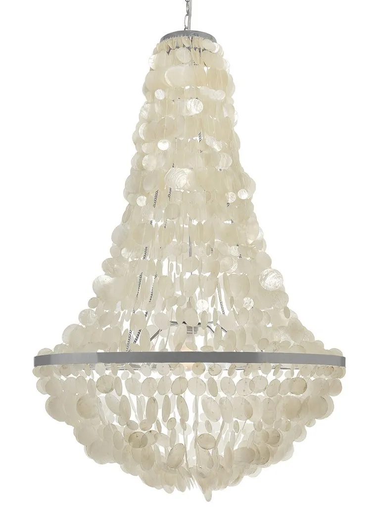 Manor Capiz Seashell Chandelier