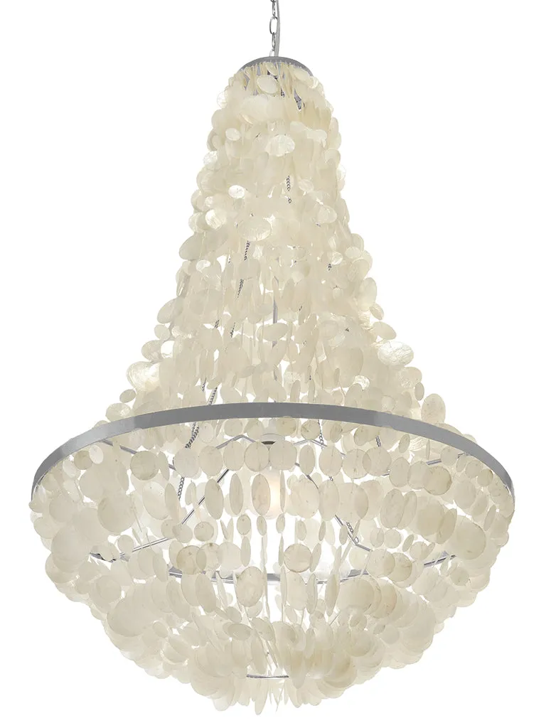 Manor Capiz Seashell Chandelier