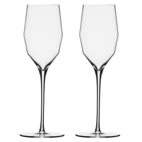 Mark Thomas Double Bend Champagne Glass / Flute - Set of 2