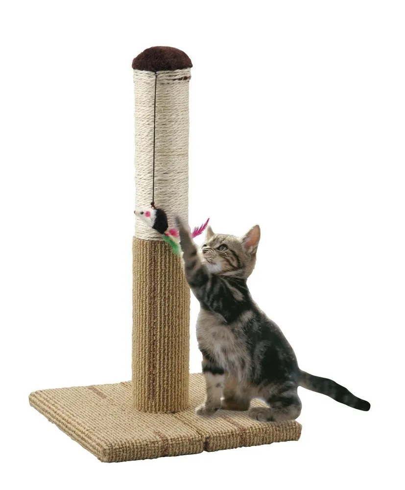 Marukan Foldable Scratch Tower For Cats