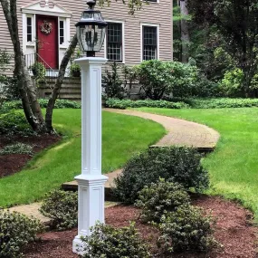 Mayne Signature Lamp Post with Mount