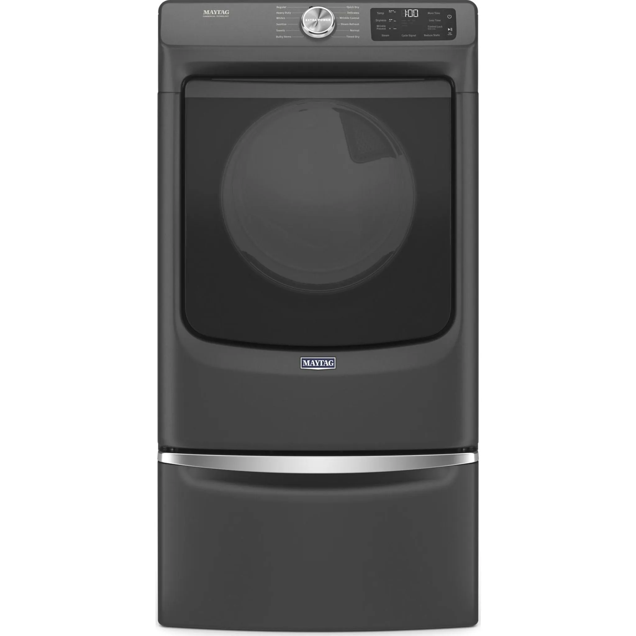 Maytag Natural Gas Dryer (MGD6630MBK) - Volcano Black