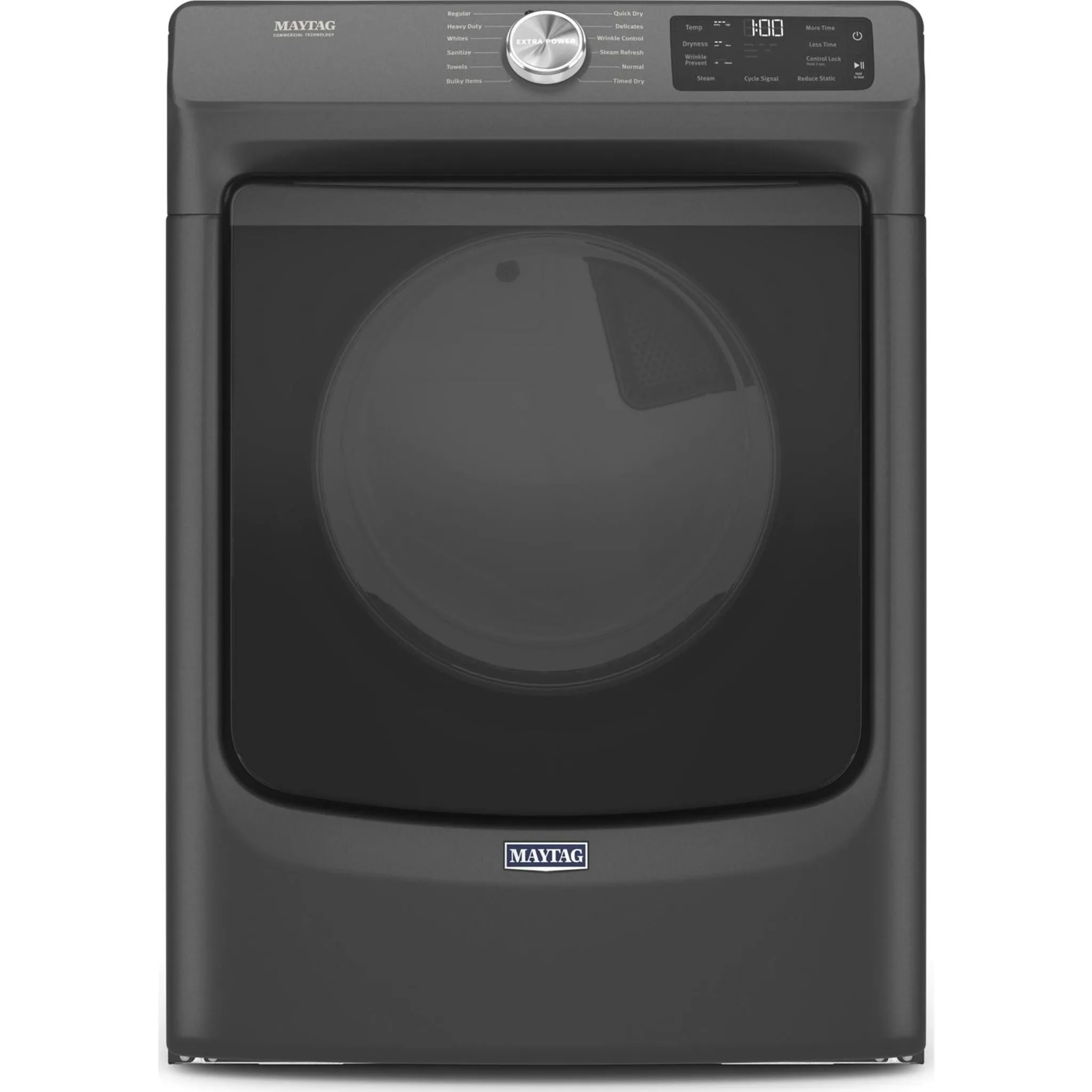 Maytag Natural Gas Dryer (MGD6630MBK) - Volcano Black