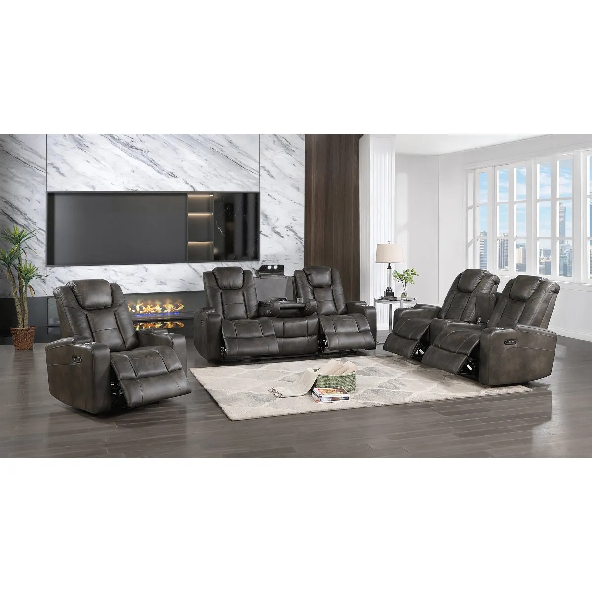 McBride Power Reclining Sofa Set