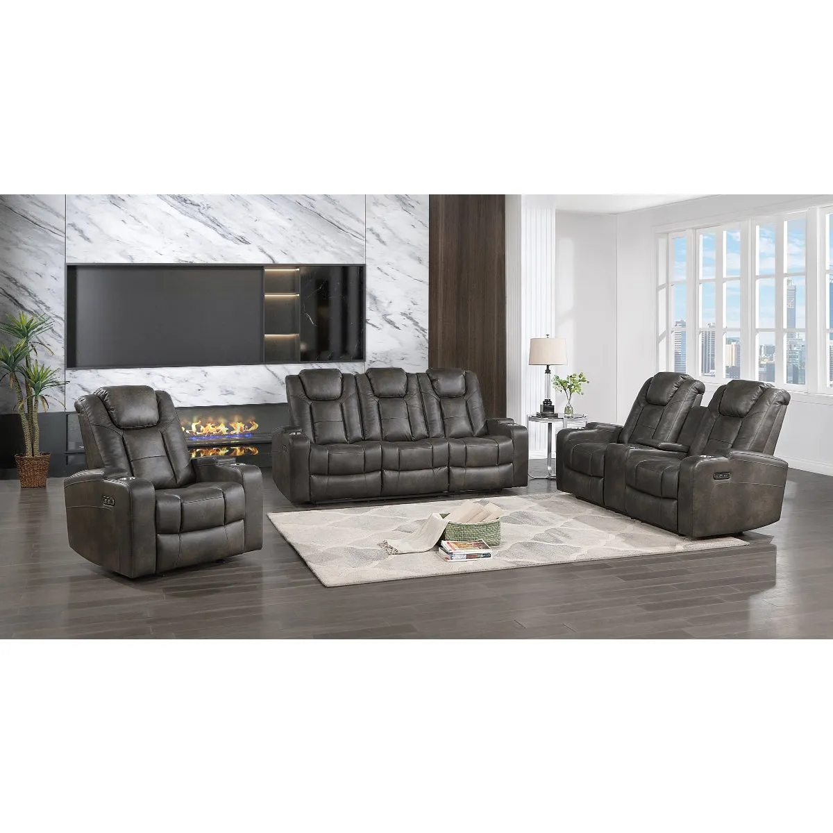 McBride Power Reclining Sofa Set