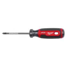 Milwaukee #1 Phillips/Square Screwdriver 1 pk