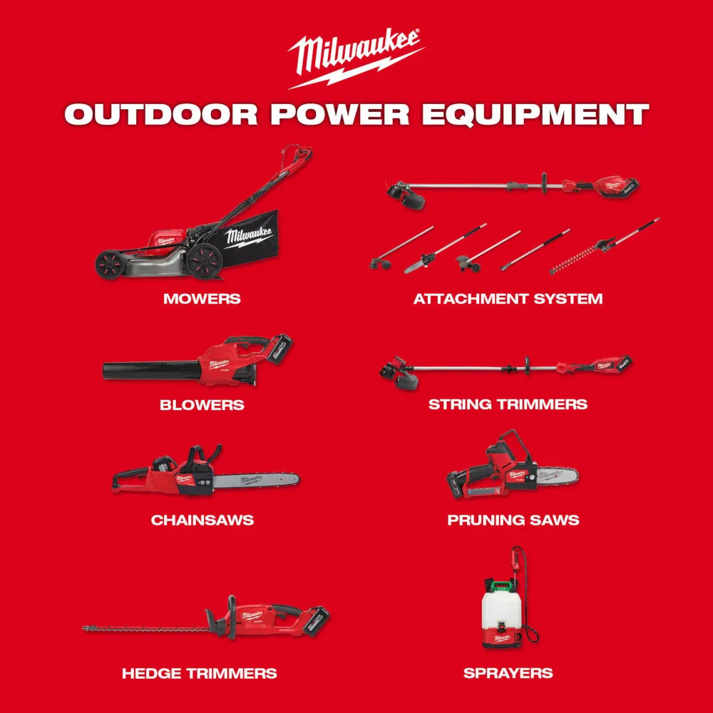 Milwaukee M18 Fuel Quik-Lok Articulating Hedge Trimmer Attachment