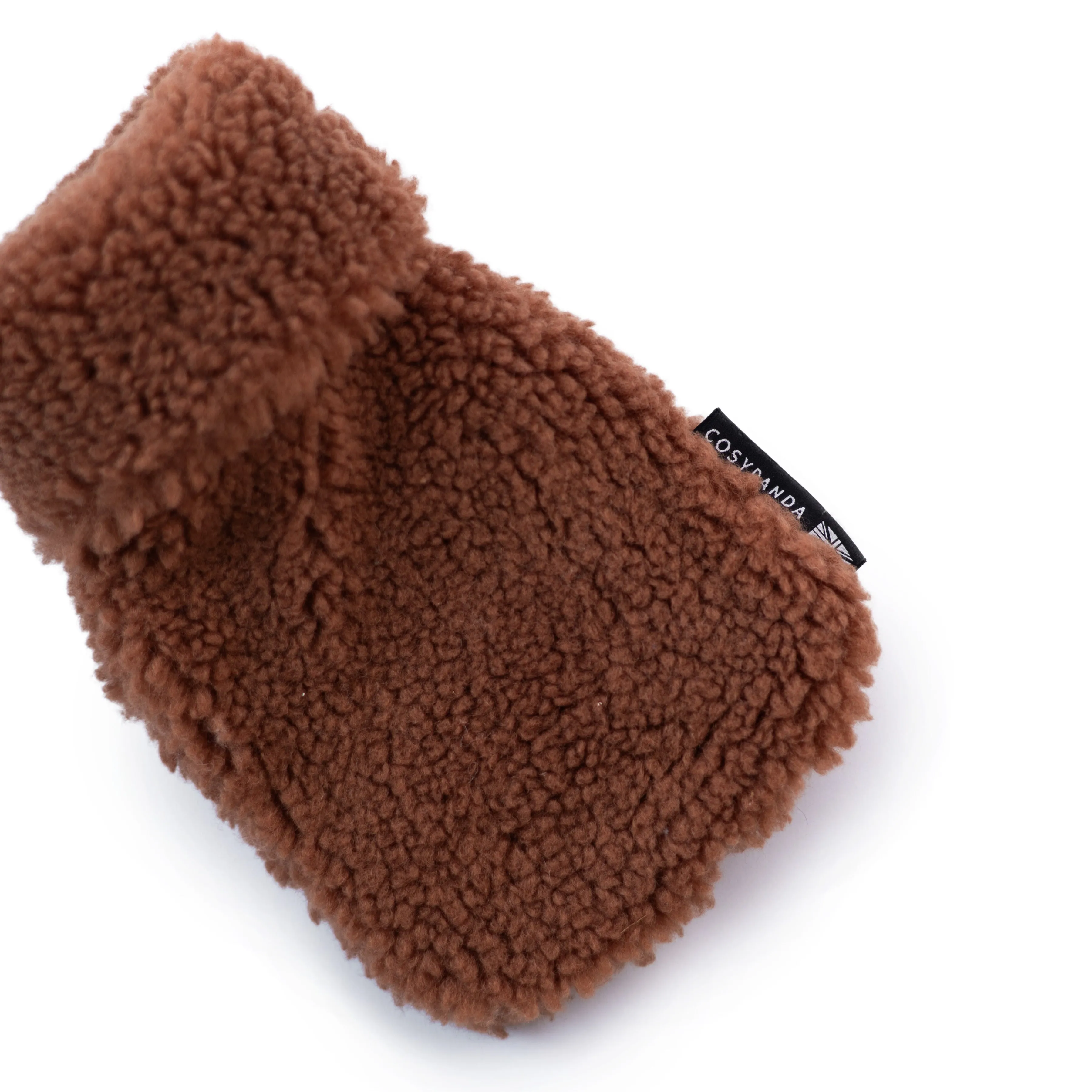 Mini Chocolate Teddy Hot Water Bottle