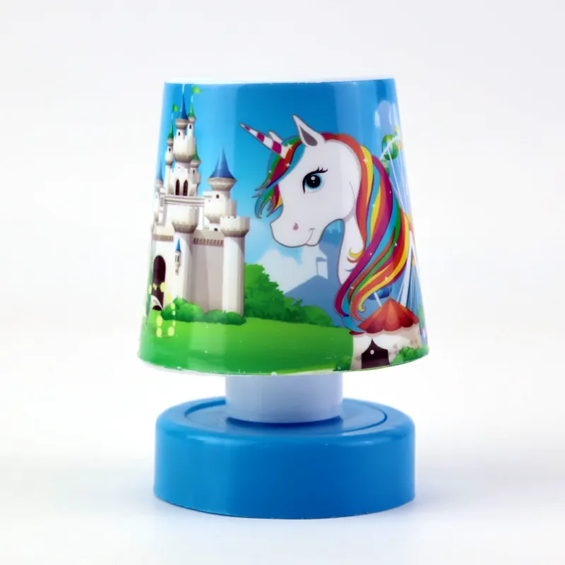 Mini Touch Lamp Kids Gift Cartoon Mini Small Pat Table Light