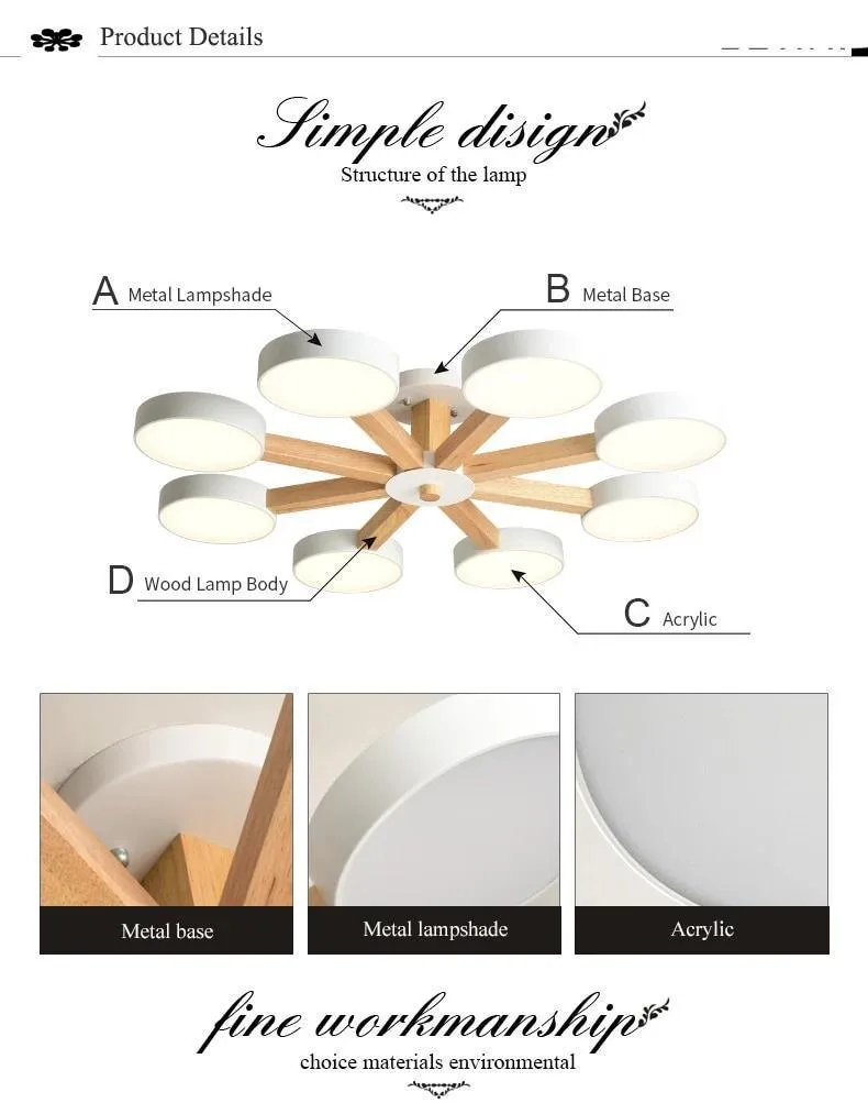 Modern Circular Discs Decor Ceiling Lights