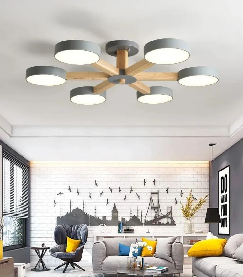 Modern Circular Discs Decor Ceiling Lights