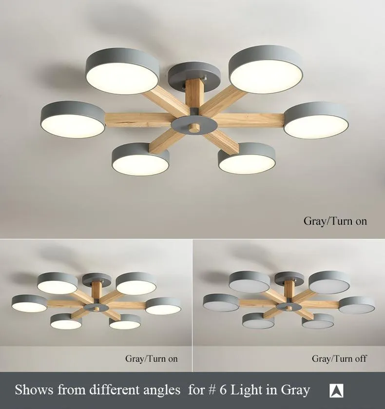 Modern Circular Discs Decor Ceiling Lights