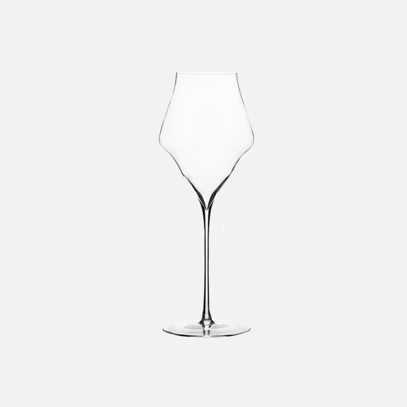 Mouth Blown Crystal Wine Glass